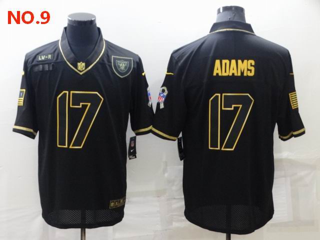 Men's Las Vegas Raiders 17 Davante Adams Jesrey NO.9;